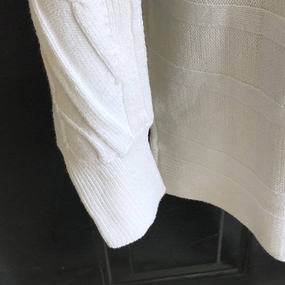 NWT!   Very nice pure white pullover sweater Sz XL - Picture 4 of 5